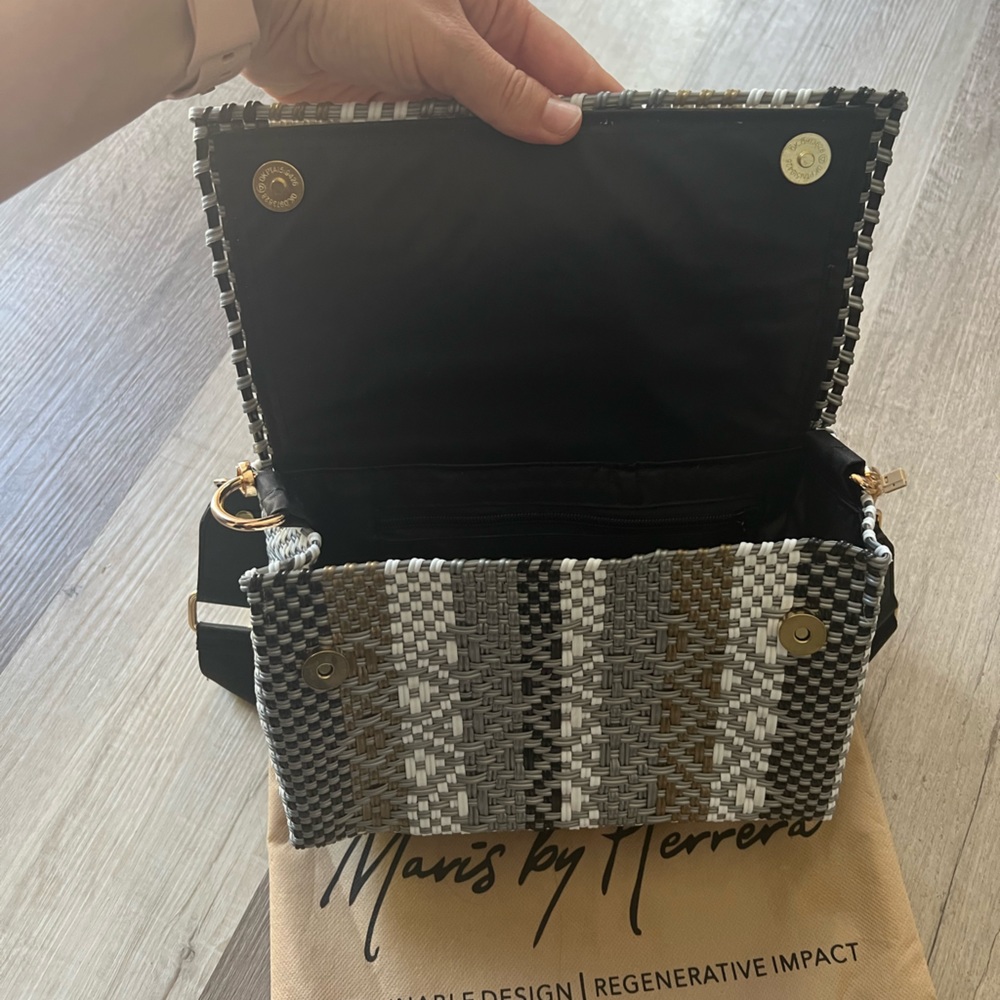 NWT Mavis By Herrera Marbella Crossbody Recycled Sustainable - Picture 6 of 12
